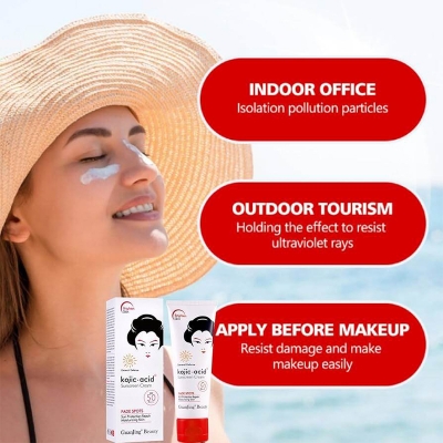 Picture of GUANJING Kojic Acid SPF 50 Sunscreen Cream 80g 