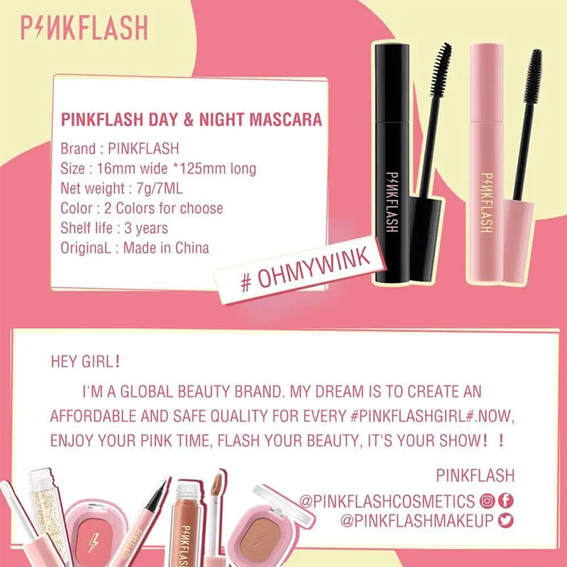 Picture of PINKPLASH PF-08 Waterproof Mascara 