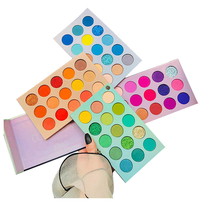 Picture of BEAUTY GLAZED New Color Board Eyeshadow Palette 60 Colors Eyeshadow Pallete Waterproof Makeup Shimmer Eye Shadow 