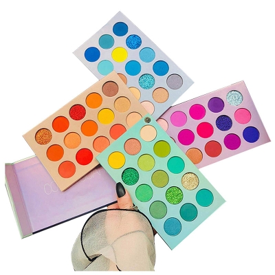 Picture of BEAUTY GLAZED New Color Board Eyeshadow Palette 60 Colors Eyeshadow Pallete Waterproof Makeup Shimmer Eye Shadow 