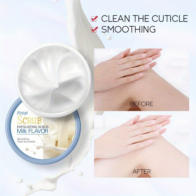 Picture of Fenyi Milk Flavor Body Exfoliating Scrub - 100gm Multicolor