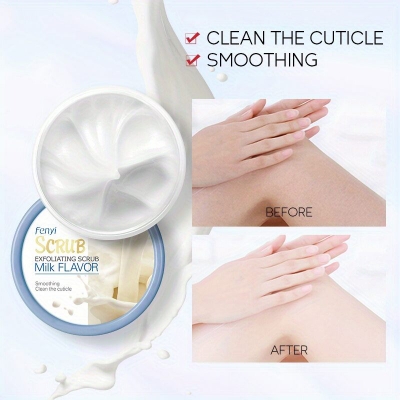 Picture of Fenyi Milk Flavor Body Exfoliating Scrub - 100gm Multicolor