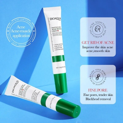 Picture of BIOAQUA Acne Removal Cream Anti Acne Treatment Repair Marks Moisturizing Blackhead Remover Facial Cream Skin Care-20gm 