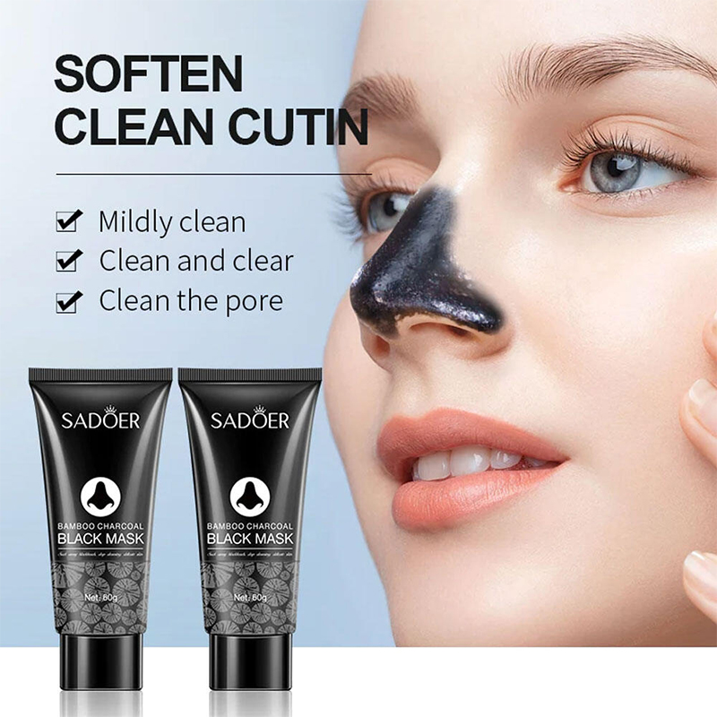 Picture of SADOER Bamboo Charcoal Deep Cleaning Black Mask – 60g 