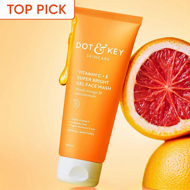 Picture of Dot & Key Vitamin C + E Super Bright Gel Face Wash Multicolor