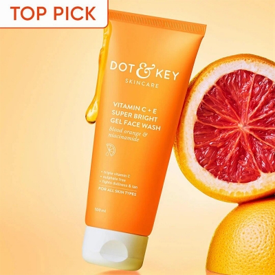 Picture of Dot & Key Vitamin C + E Super Bright Gel Face Wash Multicolor