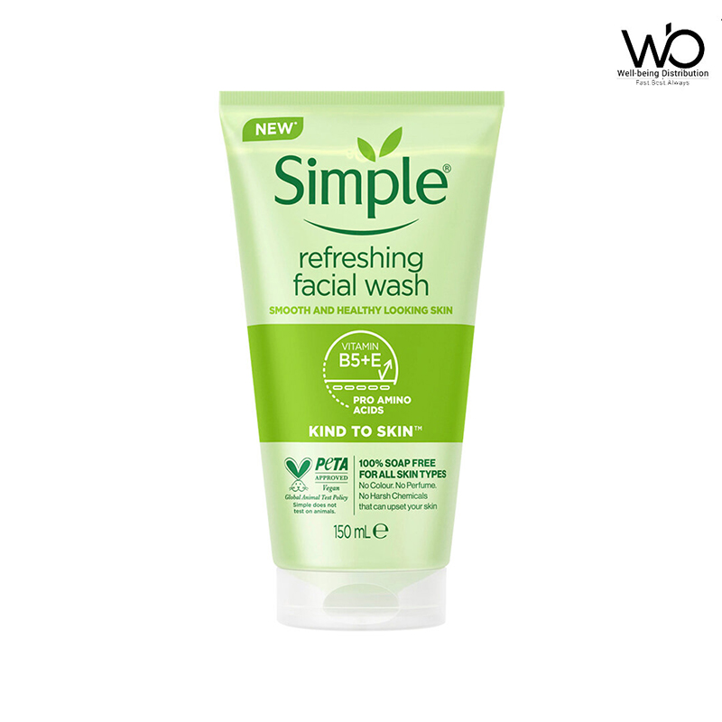 Picture of Simple Refreshing Facial Gel Wash Multicolor