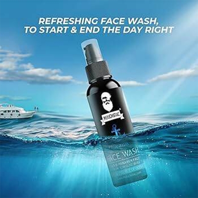 Picture of Muchtac Face Wash With Essecnce Of Ocean 100ml Multicolor