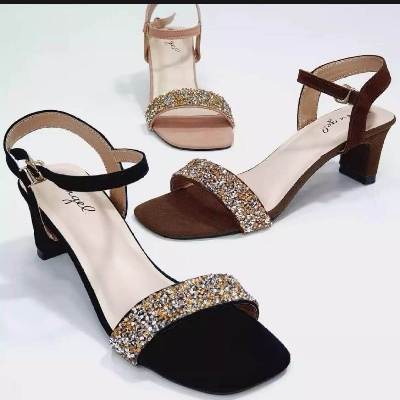Picture of New fashionable box balance heel shoes for women