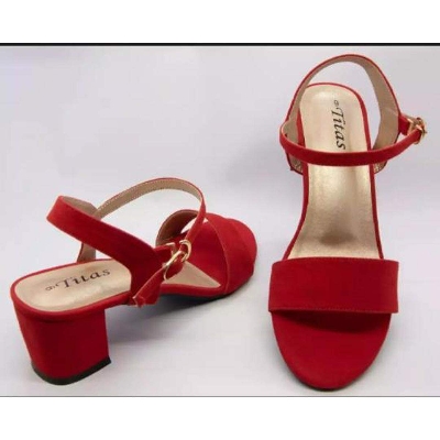 Picture of Girls High Hill Weightless Women Fashionable Full Stone Shoes - Shoe For Women