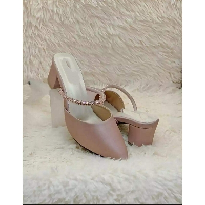 Picture of Fashion Box Balance Heel Women's Footwear Stylish Design Comfortable Heels for Ladies