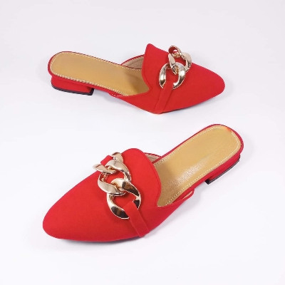 Picture of Fashion Half Covered Heel Shoes For Women
