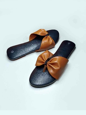 Picture of Premium Quality Stylish Artificial Leather Flat Sandals for Women
