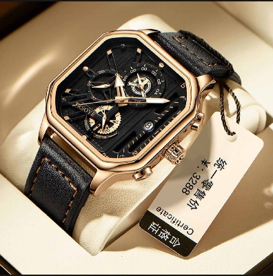 Picture of Men Fashion Watch Business Quartz Stainless Steel Fashion Waterproof Casual Wristwatches