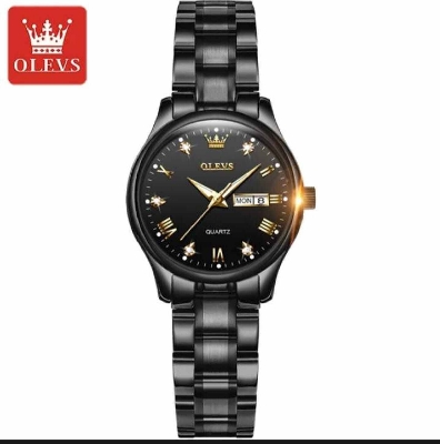 Picture of Olevs Luxury Stylish & Fashionable Tone Stainless Steel Analog Wrist Watch For Women