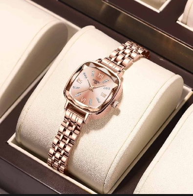Picture of 2Landa Stylish & Fashion Waterproof Solid Steel Strap Women Watch