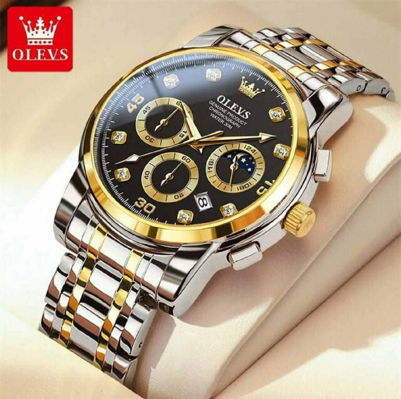 Picture of OLE-VS European And American Fashionable Stailnless Steel Men's Quartz Watch For Men