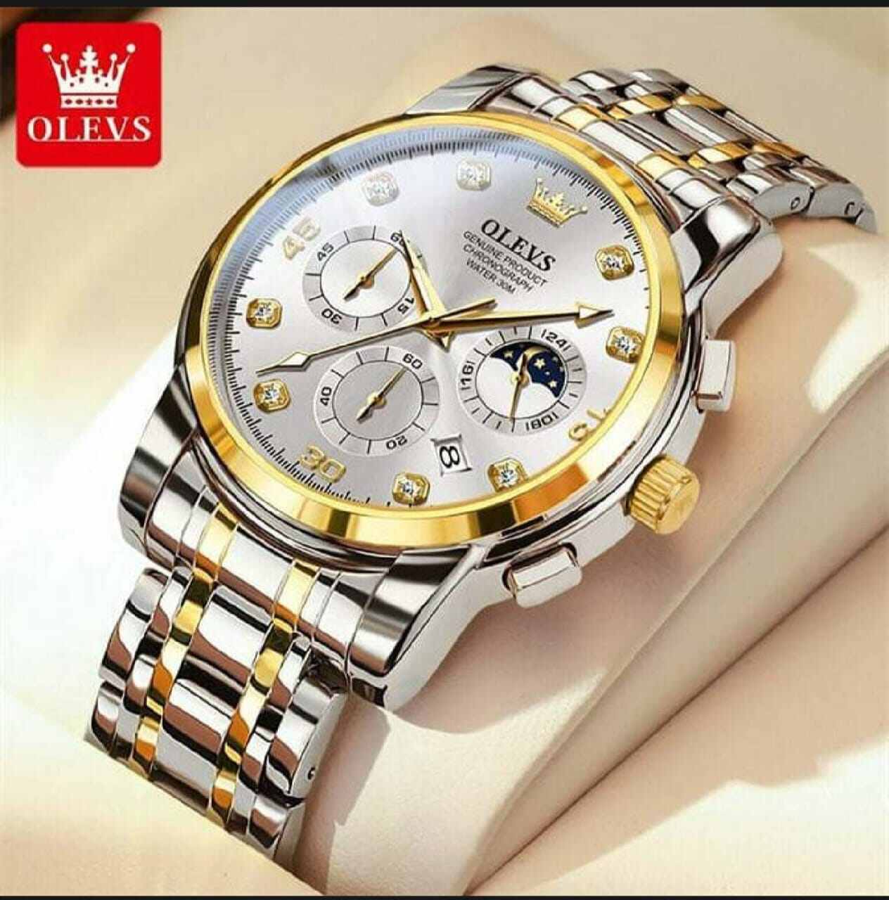 Picture of OLE-VS European And American Fashionable Stailnless Steel Men's Quartz Watch For Men