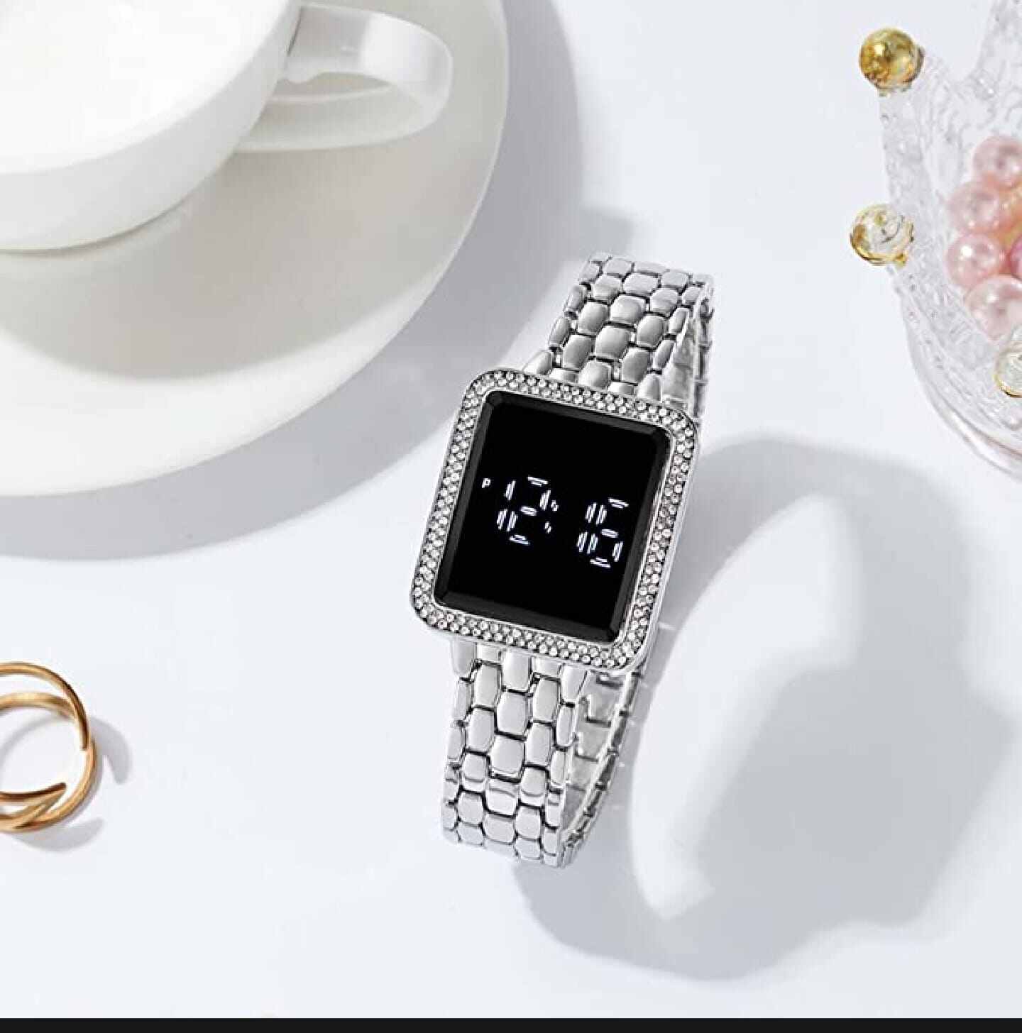 Picture of Beautiful Premium Stylish And FashionableTouch Screen Ladies Watch
