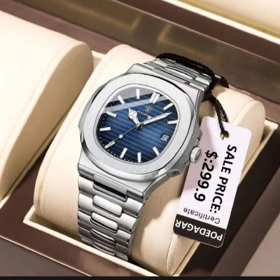Picture of Poedagar 613 Business Quartz Luxury Stainless Steel Watch for Men