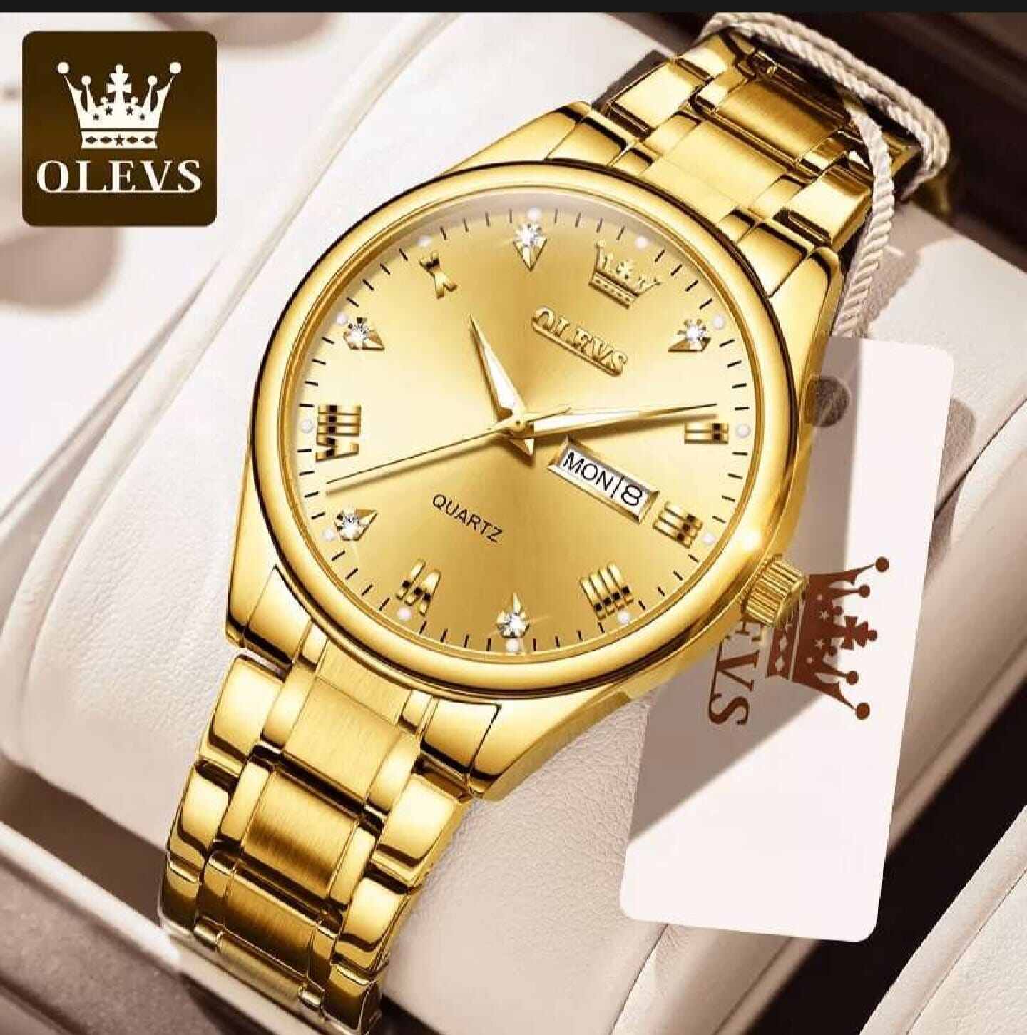 Picture of OLEVS 5563 Quartz Wrist Watch High Quality Waterproof Watch For Men