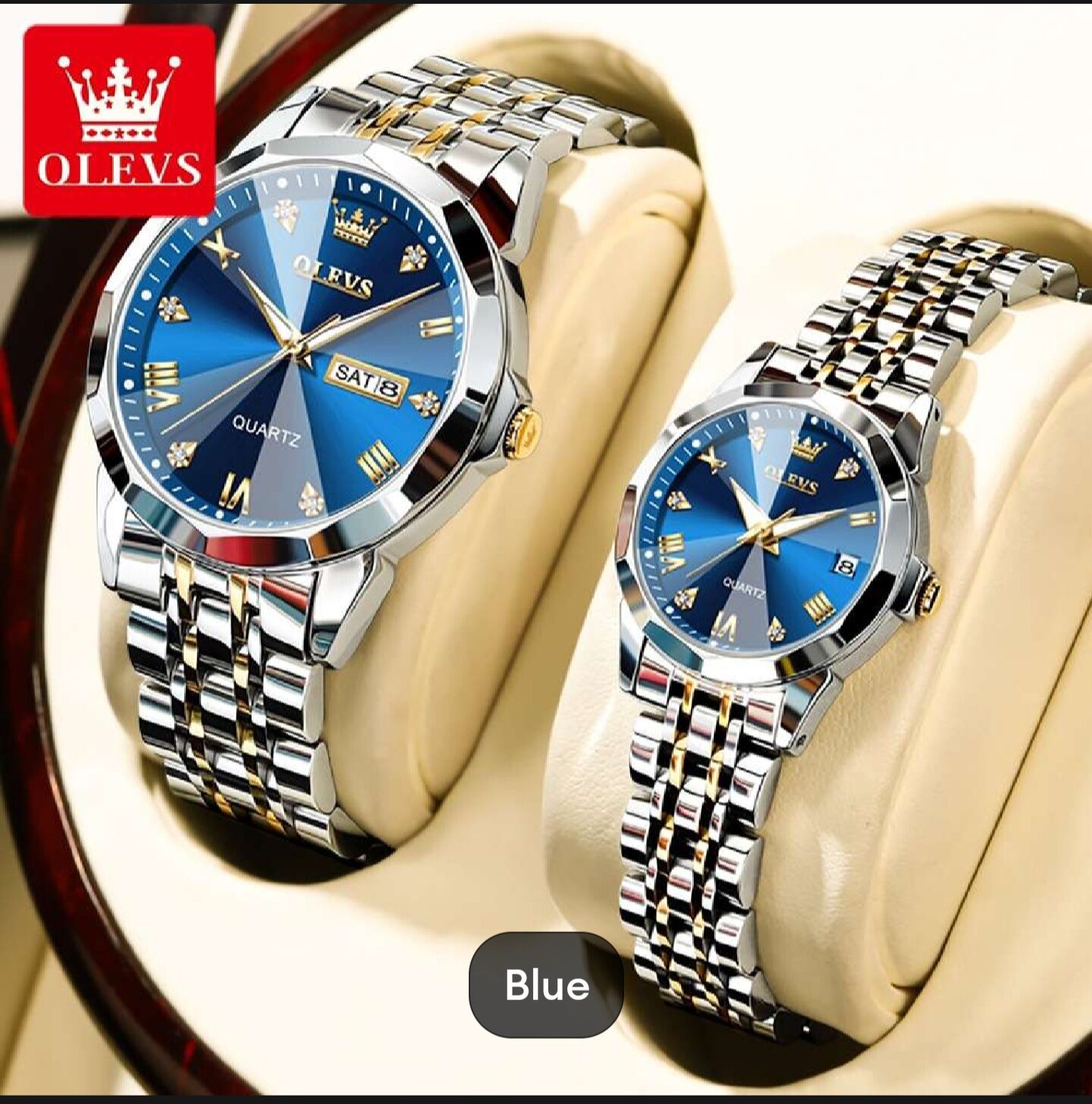 Picture of Olevs 9931 Luxury Fashion Watch for Men's and womens