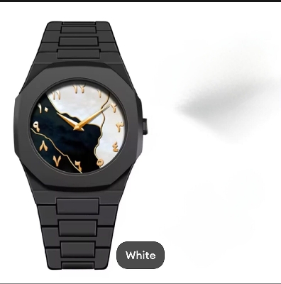 Picture of Arabic Aura Watch Black Modern Creative Design Watch For Men