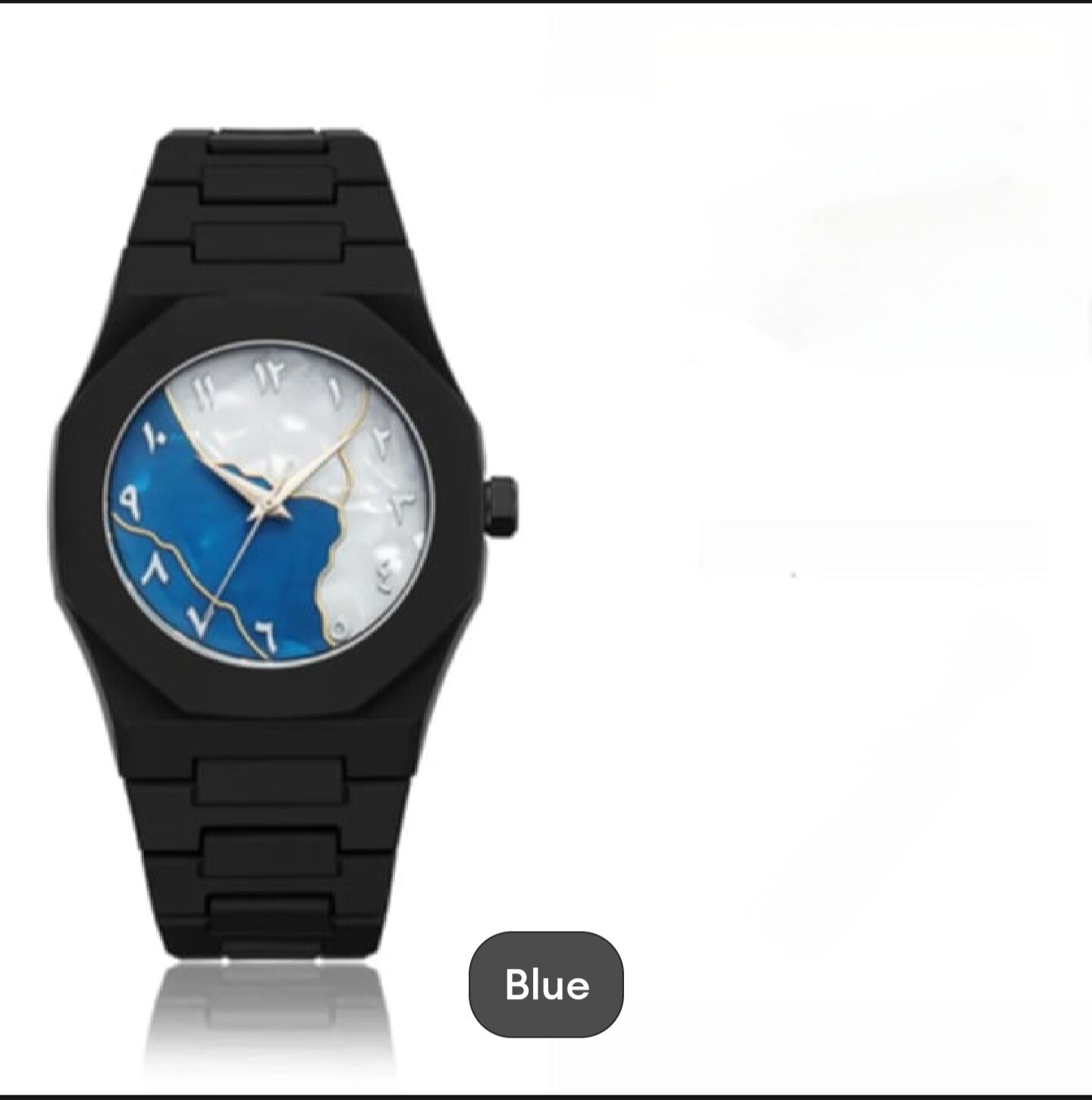 Picture of Arabic Aura Watch Black Modern Creative Design Watch For Men