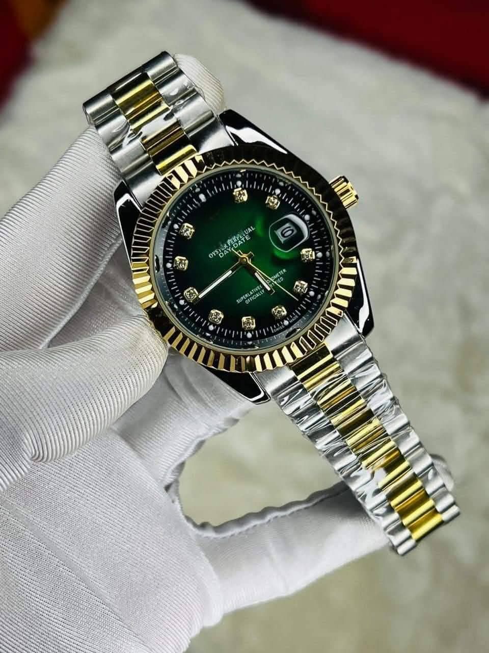 Picture of Luxury Stainless Steel Analog Date & Day Watch For Men