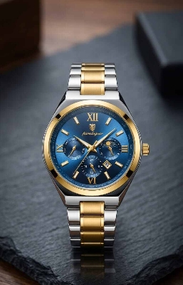 Picture of POEDAGAR 997 Luxury Men's Wristwatch Luminous Waterproof Chronograph Watch for Men Stainless Steel Quartz Watches for Mens