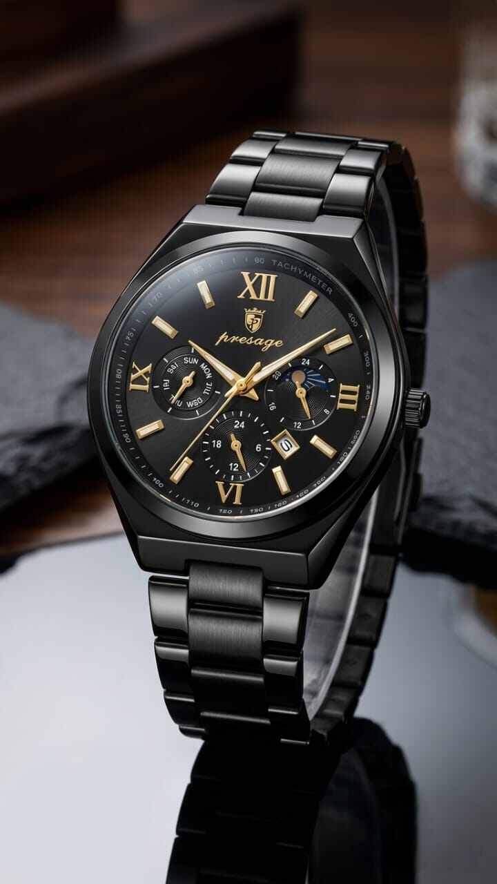Picture of POEDAGAR 997 Luxury Men's Wristwatch Luminous Waterproof Chronograph Watch for Men Stainless Steel Quartz Watches for Mens