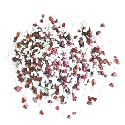 Picture of Elegant Multicolor Aquarium Pebbles 1KG - Natural Stone Decoration for Fish Tanks  1 kg