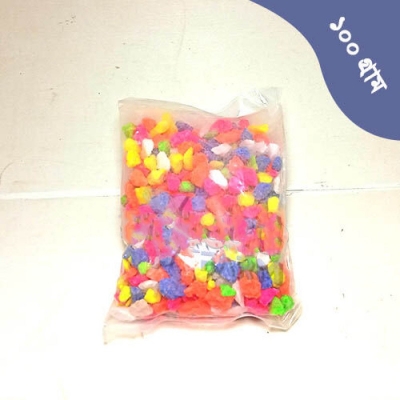Picture of Aquarium Decoration Multi-color Stone Pebbles, Flower Vase decoration stone (100gm)  100gm