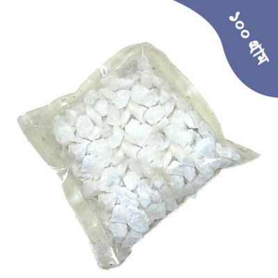 Picture of White Stone | White Marbel Stone for Aquarium Decoration (100gm) or flower potted decoration  100 gm