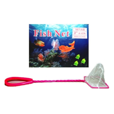 Picture of Fish Jar Net (3 inch) Plastic Round  Aquarium  fish net  50gm