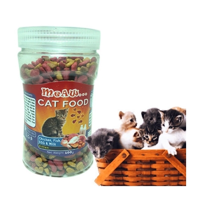 Picture of Kitten Cat Food for Deshi CAT 100gm (Milk, Fish & Chicken Flavored) 100 gm Multicolor