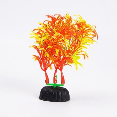 Picture of Fish Tank Artificial Plastic Aquarium Decorations Plant 1  Pcs  Green