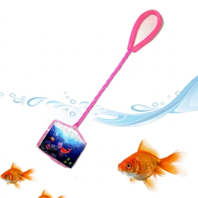 Picture of Fish Jar Net (3 inch) Plastic Round  Aquarium  fish net  50gm
