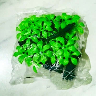 Picture of Aquarium Artificial Bonsai Plastic Botgas Plant for Fish Tank Decoration  100 gm