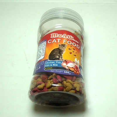 Picture of Kitten Cat Food for Deshi CAT 100gm (Milk, Fish & Chicken Flavored) 100 gm Multicolor