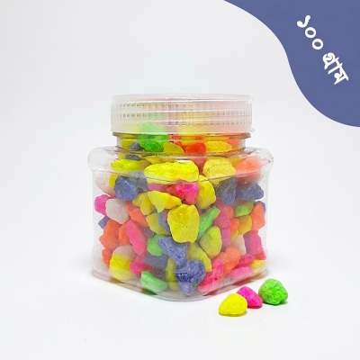 Picture of Aquarium Decoration Multi-color Stone Pebbles, Flower Vase decoration stone (100gm)  100gm