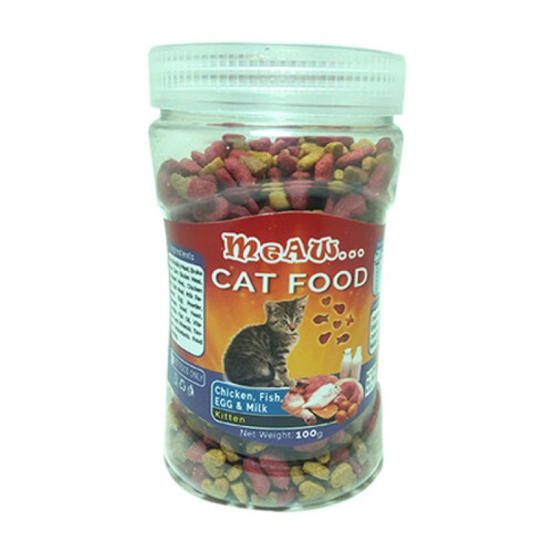 Picture of Kitten Cat Food for Deshi CAT 100gm (Milk, Fish & Chicken Flavored) 100 gm Multicolor