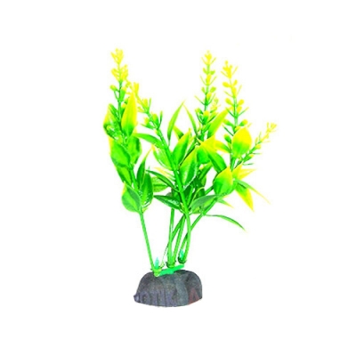 Picture of Aquarium Decoration Plastic plant Green Farn Plant  100 gm