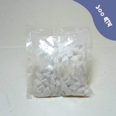 Picture of White Stone | White Marbel Stone for Aquarium Decoration (100gm) or flower potted decoration  100 gm