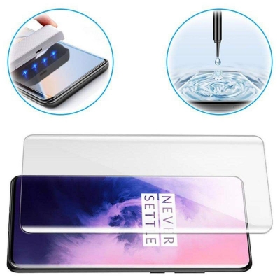 Picture of ONEPLUS 7 PRO UV TEMPERED GLASS SCREEN PROTECTOR - CLEAR-Oneplus 7 Pro