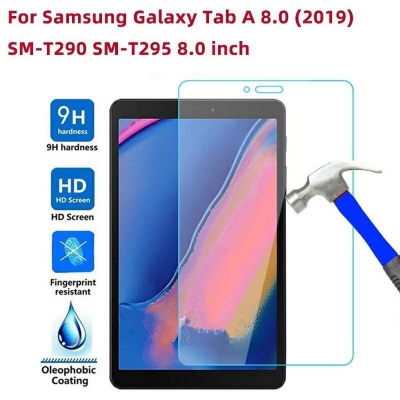 Picture of Tempered Glass Screen Protector For Samsung Galaxy Tab A 8.0 (2019) (SM-T295,T290,T297)-Tab A 8.0 2019