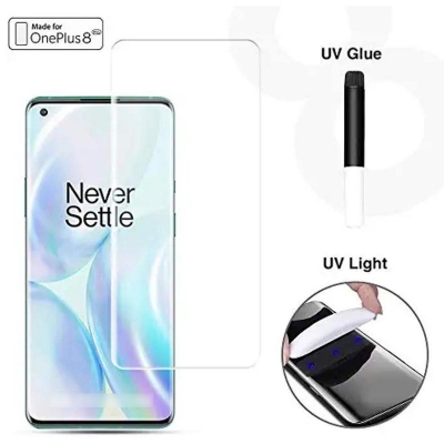 Picture of One Plus 8 Pro UV Screen Protector Glass - Clear-Oneplus 8 Pro