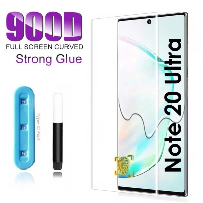 Picture of Samsung Galaxy Note 20 Ultra UV Glass Screen Protector-Samsung Galaxy Note 20 Ultra