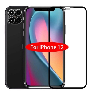 Picture of iPhone 12 Series Full Coverage Real Tempered Glass Screen Protector