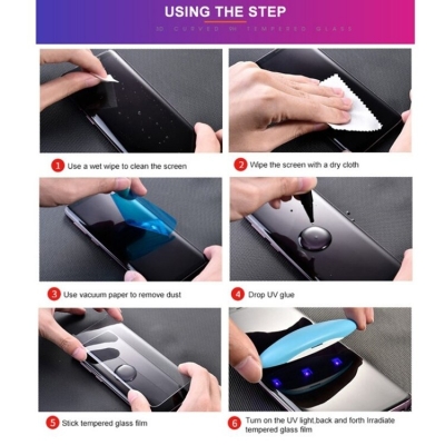 Picture of Premium Real Tempered Glass UV Screen Protector For OPPO Find X3 / X3 Pro-Find X3 X3 Pro